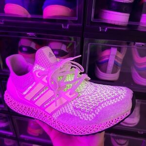 Adidas Ultra 4D Lemon Twist GID Sz 8.5